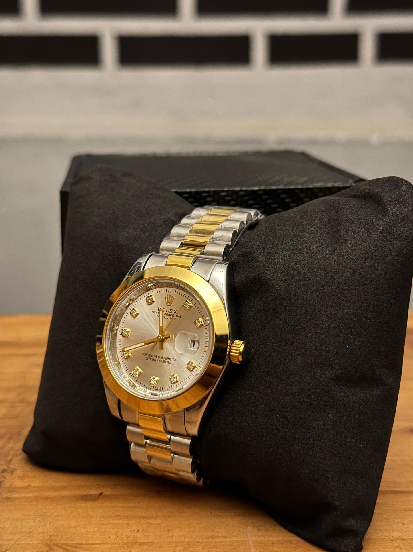 Dial RLX Date – 40mm – Stainless Steel – S477